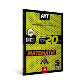 AYT Matematik Son 20 Yıl Soru ve Çözümleri A Yayınları