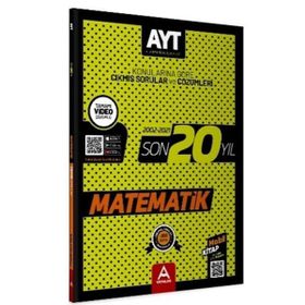 AYT Matematik Son 20 Yıl Soru ve Çözümleri A Yayınları