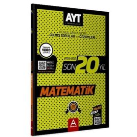 AYT Matematik Son 20 Yıl Soru ve Çözümleri A Yayınları