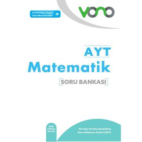 AYT Matematik Soru Bankası Vono Yayınları
