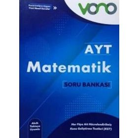 AYT Matematik Soru Bankası Vono Yayınları