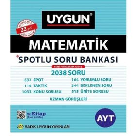 AYT Matematik Spotlu Soru Bankası Sadık Uygun Yayınları
