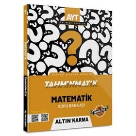 AYT Matematik Tahminmatik Soru Bankası - Altın Karma Yayınları