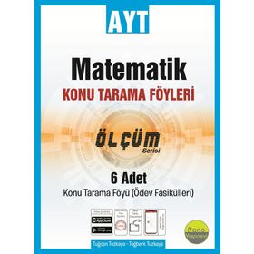 AYT Matematik Tarama Föyleri 6 Fasikül Pano Yayinevi
