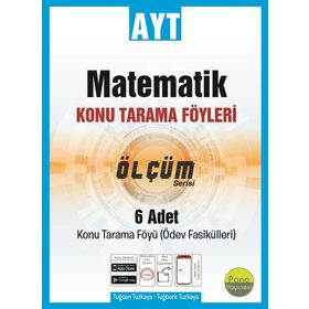 AYT Matematik Tarama Föyleri 6 Fasikül Pano Yayinevi