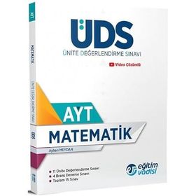 AYT Matematik ÜDS Ünite Değerlendirme Sınavı Eğitim Vadisi Yayınları