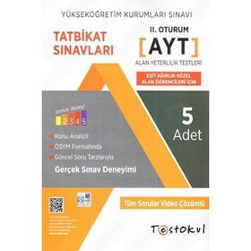 AYT Matematik Üniversiteye Hazırlık Fasikül Soru Kitabı-Test Okul Yayınları