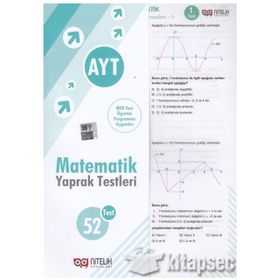 AYT Matematik Yaprak Testleri Nitelik Yayınları