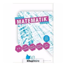 AYT Matematik Yedili Denemeleri Hyd Yayınları