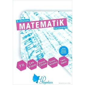 AYT Matematik Yedili Denemeleri Hyd Yayınları