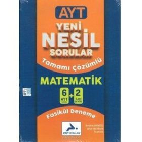 AYT Matematik Yeni Nesil 6+2 Denemesi Tamamı Çözümlü-Paraf Yayınları