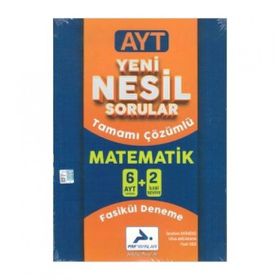 AYT Matematik Yeni Nesil 6+2 Denemesi Tamamı Çözümlü-Paraf Yayınları