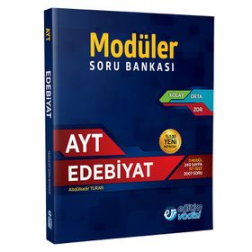 AYT Modüler Edebiyat Soru Bankası Eğitim Vadisi Yayınları