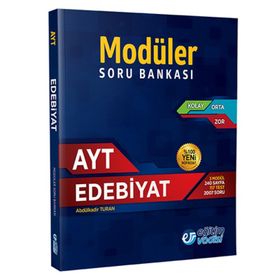 AYT Modüler Edebiyat Soru Bankası Eğitim Vadisi Yayınları