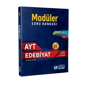 AYT Modüler Edebiyat Soru Bankası Eğitim Vadisi Yayınları