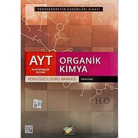 AYT Organik Kimya Konu Özetli Soru Bankası Fdd Yayınları