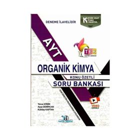 AYT Organik Kimya Konu Özetli Tek Soru Bankası - Yayın Denizi Yayınları