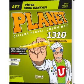 AYT Orta ve İleri Düzey Kimya Soru Bankası Planet Uzman Yayınları