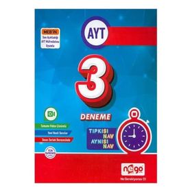 AYT Özel 3'lü Deneme-Nego Yayınları