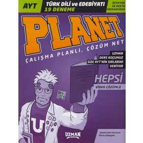 AYT Planet Türk Dili ve Edebiyatı 19'lu Deneme Uzman Yayınları