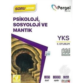AYT Psikoloji - Sosyoloji - Mantık Soru Kitabı Komisyon Pergel Yayınları