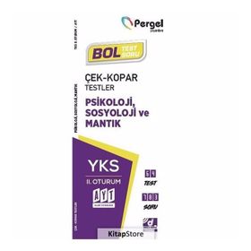AYT Psikoloji - Sosyoloji - Mantık Yaprak Testi Komisyon Pergel Yayınları
