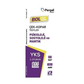 AYT Psikoloji - Sosyoloji - Mantık Yaprak Testi Komisyon Pergel Yayınları