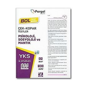 AYT Psikoloji Sosyoloji ve Mantık Çek Kopar Testler - Pergel Yayınları