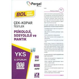 AYT Psikoloji Sosyoloji ve Mantık Çek Kopar Testler - Pergel Yayınları