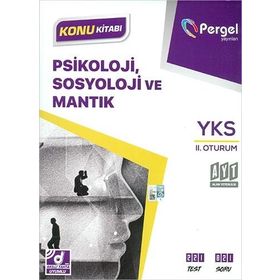 AYT Psikoloji Sosyoloji ve Mantık Konu Kitabı - Pergel Yayınları