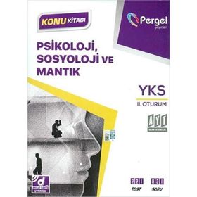 AYT Psikoloji Sosyoloji ve Mantık Konu Kitabı - Pergel Yayınları
