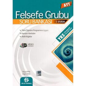 AYT Sarmal Felsefe Grubu Soru Bankası Bilgi Sarmal Yayınları