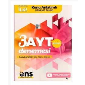 AYT Sayısal 3 Deneme-ENS Yayıncılık