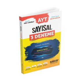 Ayt Sayısal 3 Deneme Matematik Fen Bilimleri Miray Yayınları