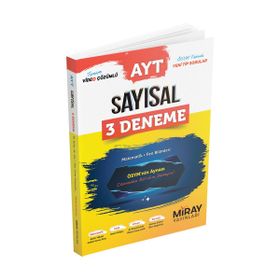 Ayt Sayısal 3 Deneme Matematik Fen Bilimleri Miray Yayınları