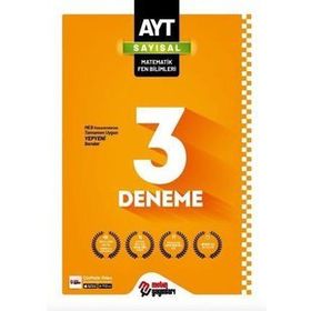 AYT Sayısal 3'lü Deneme - Metin Yayınları