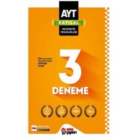 AYT Sayısal 3'lü Deneme - Metin Yayınları