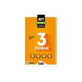 AYT Sayısal 3'lü Deneme - Metin Yayınları