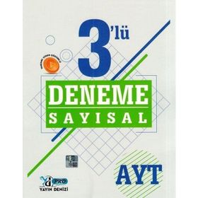 Ayt Sayısal 3'lü Pro Deneme-Yayın Denizi Yayınları