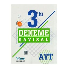 Ayt Sayısal 3'lü Pro Deneme-Yayın Denizi Yayınları