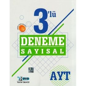 Ayt Sayısal 3'lü Pro Deneme-Yayın Denizi Yayınları