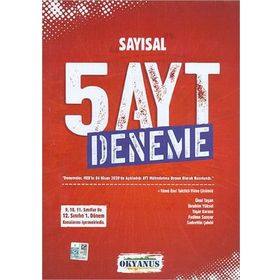 AYT Sayısal 5 Deneme Okyanus Yayınları