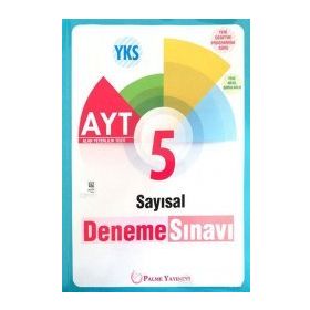 AYT Sayısal 5 Deneme Sınavı Palme Yayınları