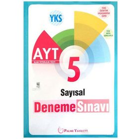 AYT Sayısal 5 Deneme Sınavı Palme Yayınları