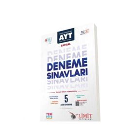 Ayt Sayısal 5'li Deneme Limit Yayınları