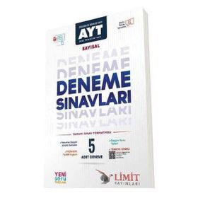 Ayt Sayısal 5'li Deneme Limit Yayınları