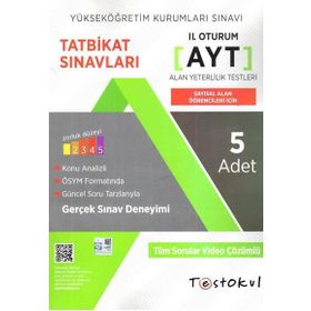 AYT Sayısal Alan Öğrencileri İçin Tatbikat Sınavları Test Okul Yayınları