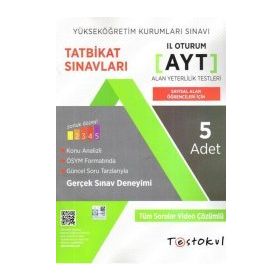 AYT Sayısal Alan Öğrencileri İçin Tatbikat Sınavları Test Okul Yayınları