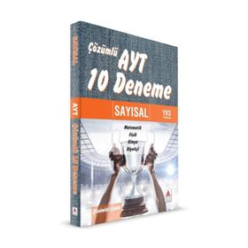 AYT Sayısal Çözümlü 10 Deneme Delta Kültür Yayınları