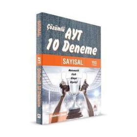 AYT Sayısal Çözümlü 10 Deneme Delta Kültür Yayınları